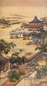 qingming riverside seene teil Ölbilder verkaufen - Zhang Zeduan entlang der Reifer Teil Chinesische Kunst